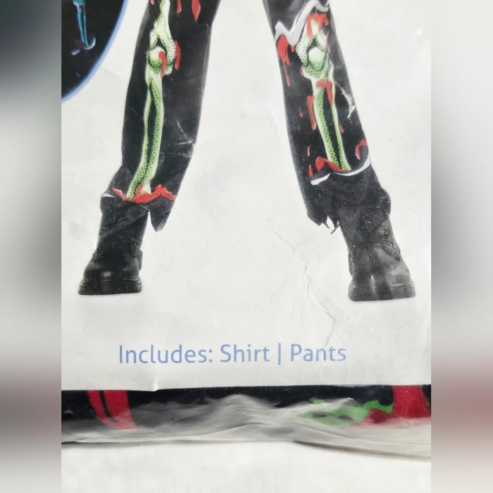Seasons Comic Book‎ Zombie Costumes Black-Light Responsive Costumes Lg